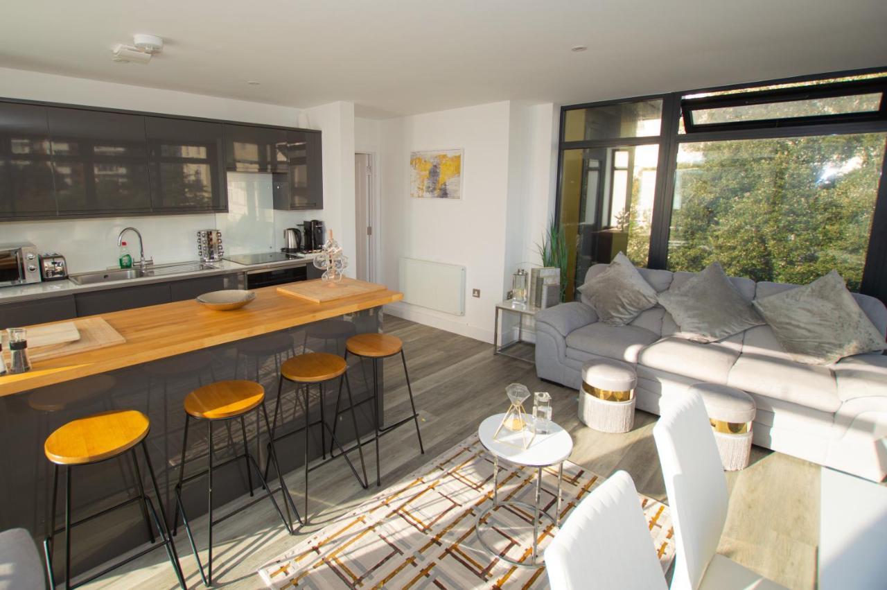 * Panoramic Penthouse With Sea & City Views Bournemouth Luaran gambar
